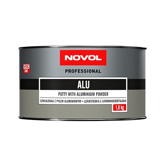 Шпаклівка з алюмінієвим пилом NOVOL ALU 1,8 кг